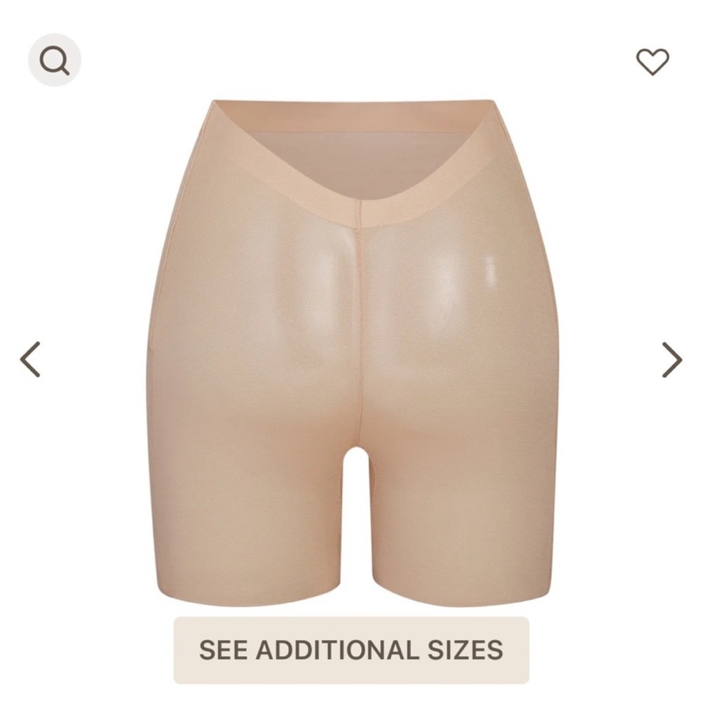 SKIMS SHEER SCULPT LOW
BACK SHORT